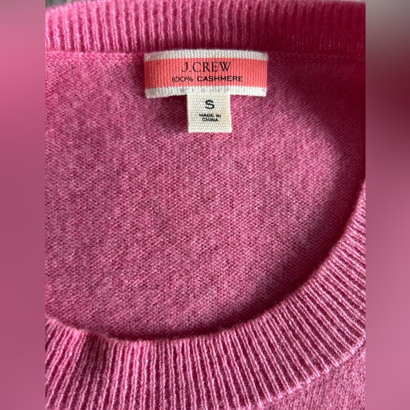 J. Crew 100% Cashmere Peace Sign Sweater❤️ - Picture 5 of 5